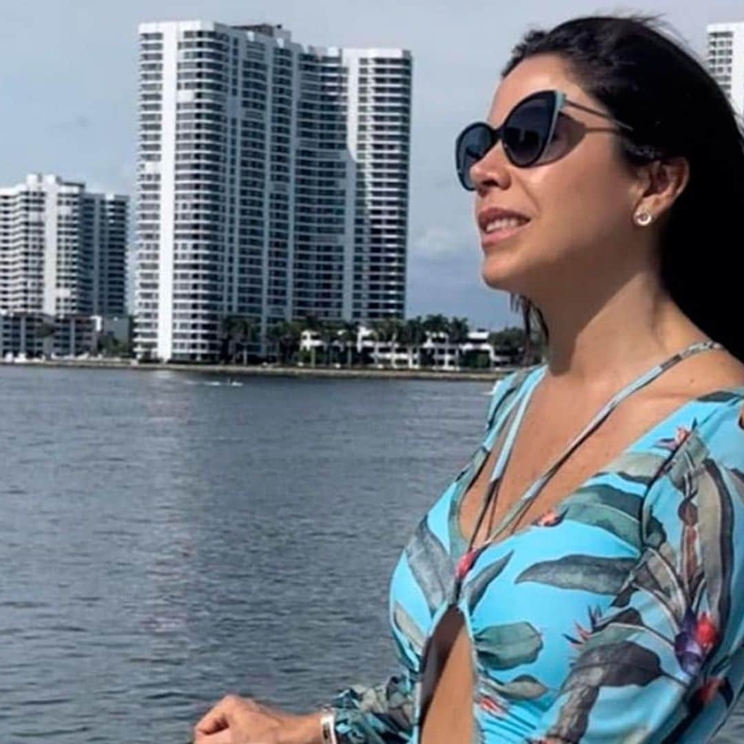 ‘Lista para disfrutar lo que venga’, Paola Rojas de escapada por Miami