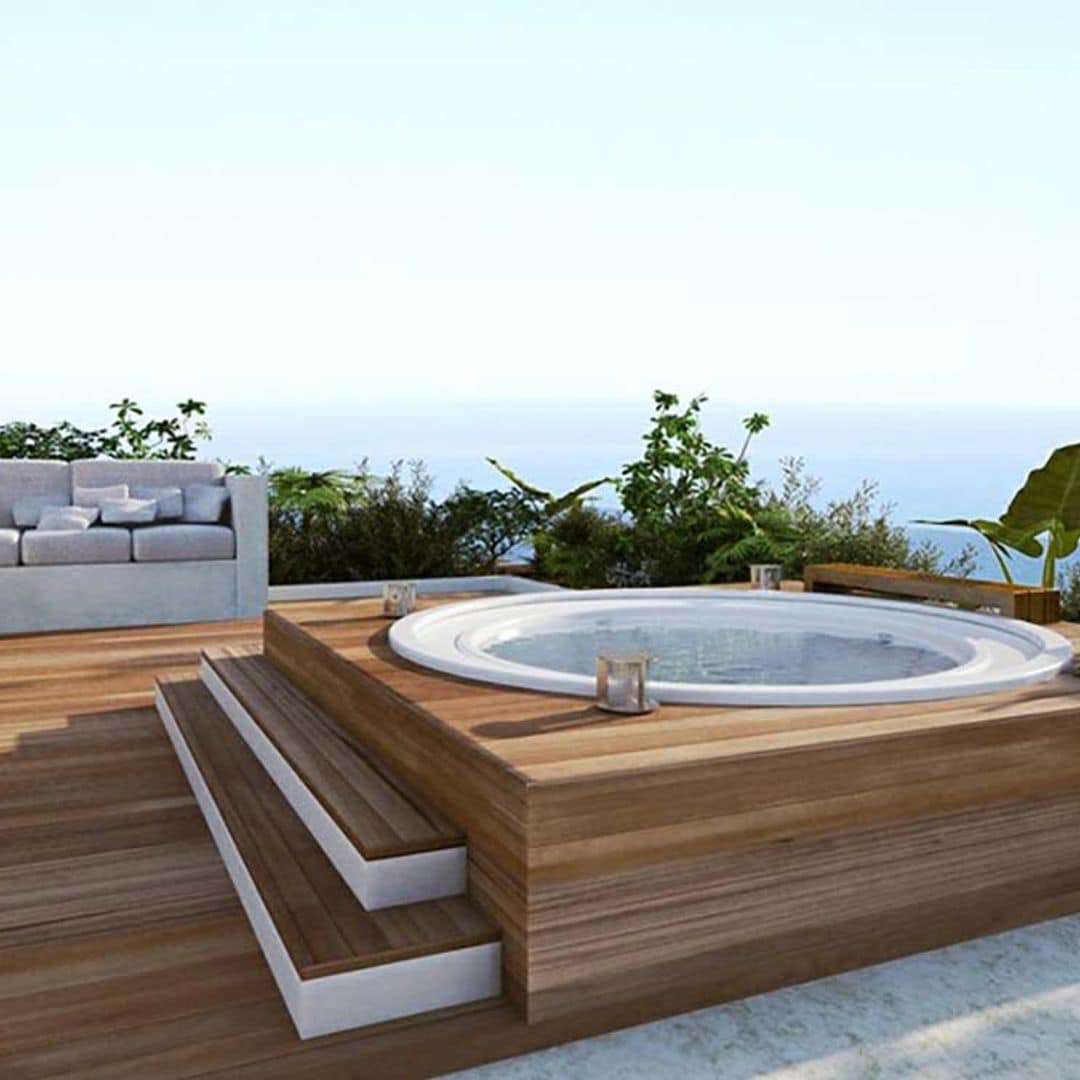 ¿Y si pusieras un 'jacuzzi' en la terraza o jardín? ¡Aprovecha más el verano!