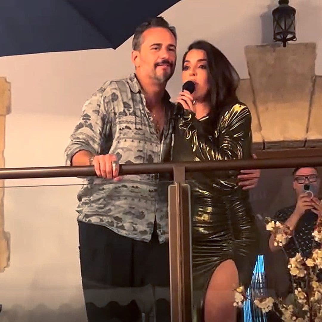 El momentazo de Ruth Lorenzo cantando con Asier Etxeandia en una boda