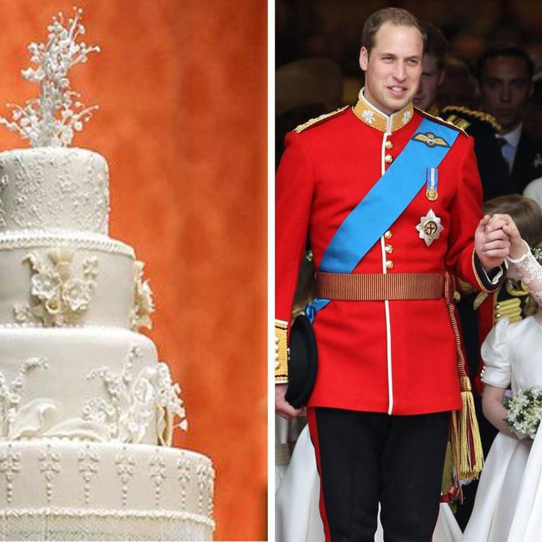 Los detalles del pastel de bodas del príncipe William y Kate Middleton
