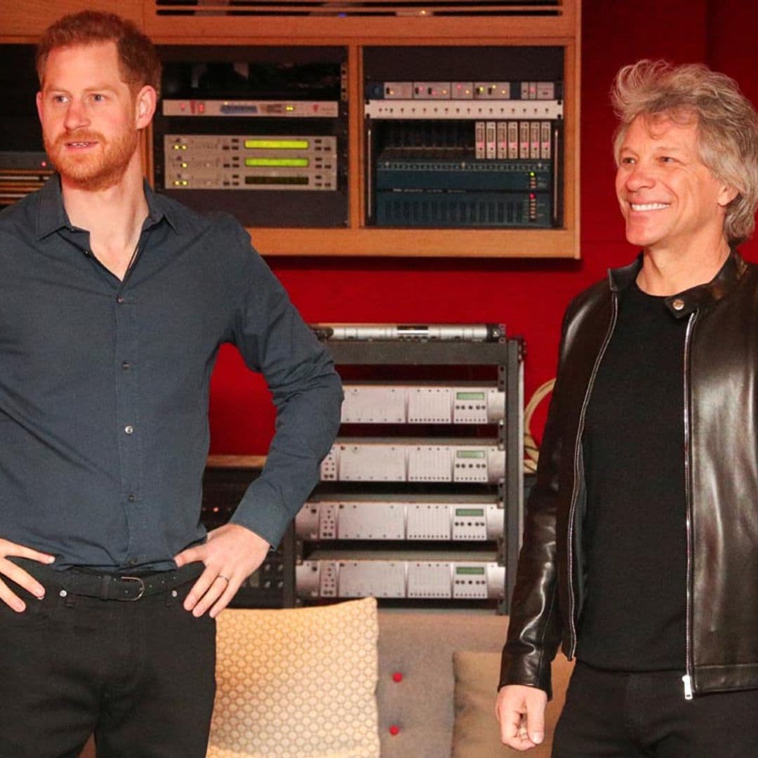 ¿Quién canta mejor, el príncipe Harry o el príncipe Guillermo? Bon Jovi responde