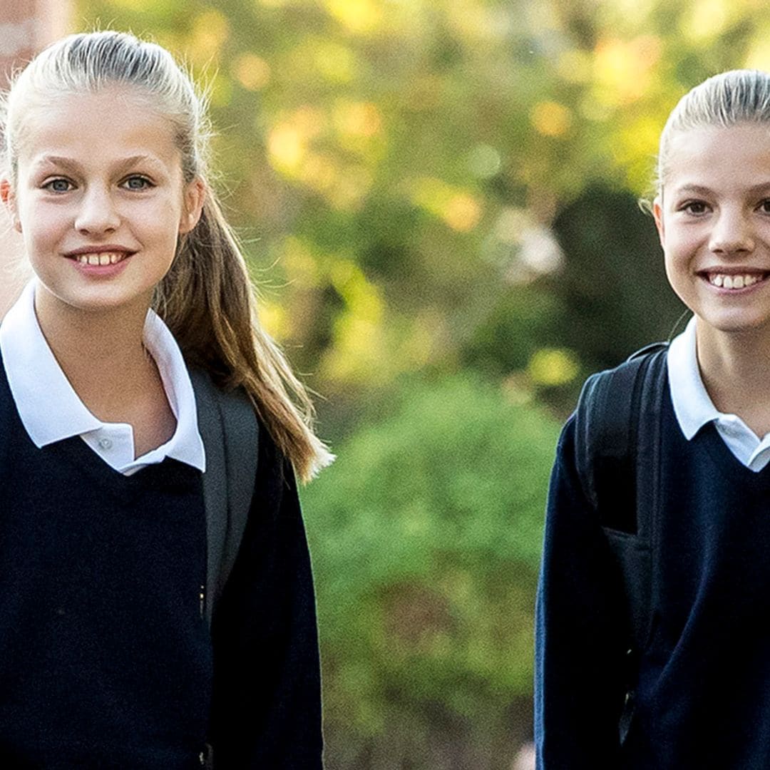 Leonor a Gales y Sofía en Madrid: las dos hermanas tomarán caminos distintos por primera vez