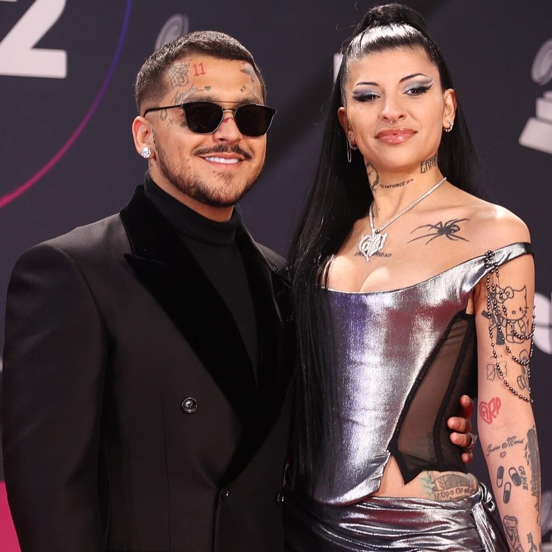 Nodal se pone romántico con Cazzu en los Latin GRAMMY: ‘Gracias por reiniciarme la vida’