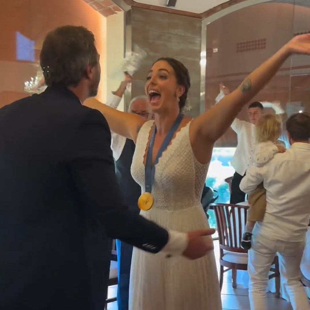 La boda de la waterpolista Maica García, medalla de oro en los Juegos Olímpicos de París 2024