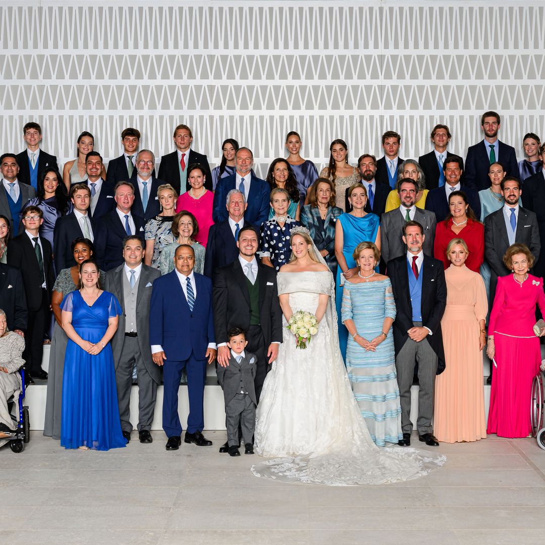 Las fotografías oficiales de la boda real de Teodora de Grecia