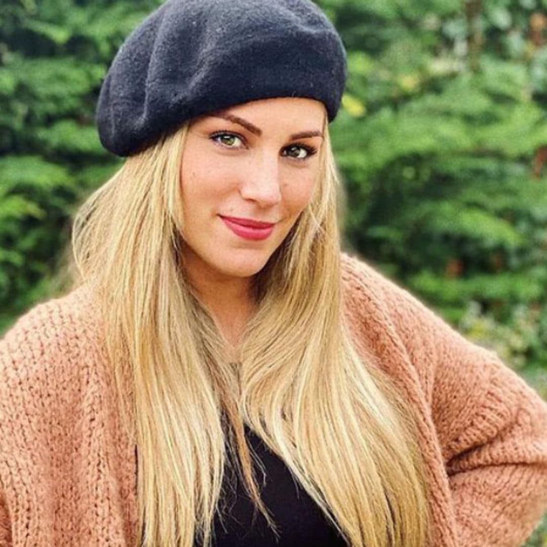 Con humor e impaciencia, así vive Edurne la inminente llegada de su hija