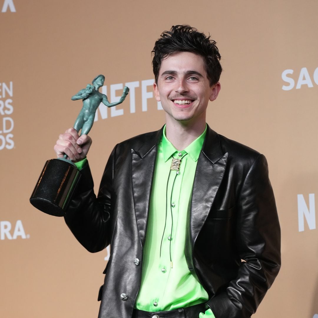 Timothée Chalamet y la película ‘Cónclave’ dan la sorpresa en los premios del Sindicato de Actores de Hollywood