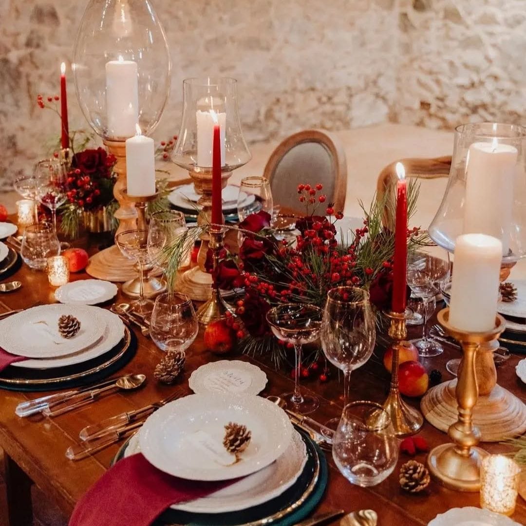 Las mejores ideas para decorar tu boda de invierno te servirán para vestir tu casa en Navidad