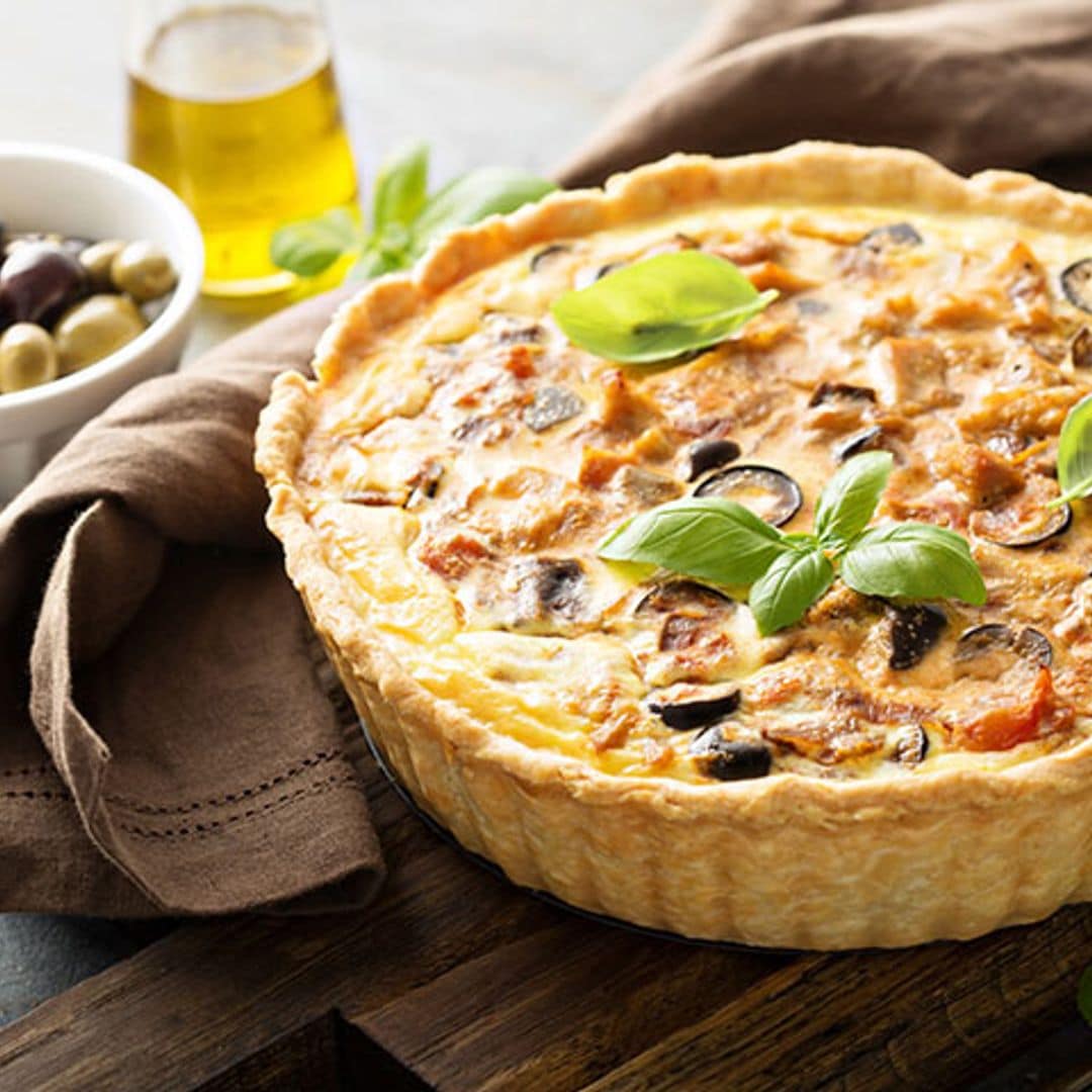 Cómo preparar una 'quiche' casera de la forma más sencilla y rápida