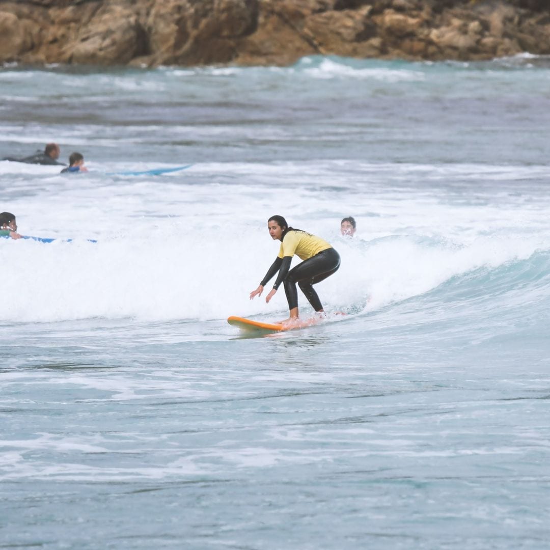 Surf en las costas de A Coruña