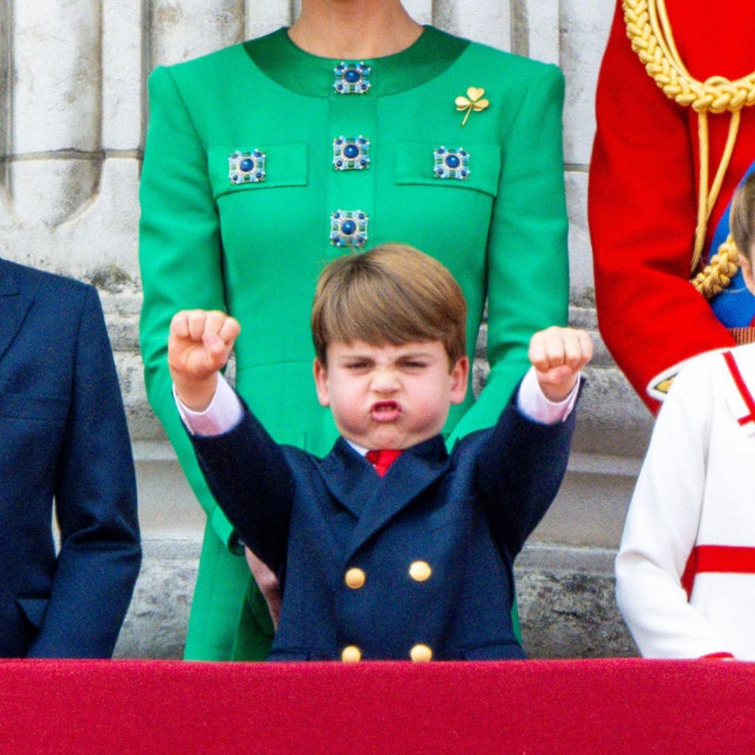 Los momentos más divertidos del príncipe Louis en 2023: de sus bostezos en la Coronación a las travesuras en el Trooping the Colour