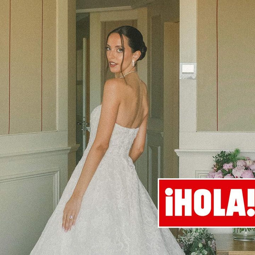 Marta Sierra: todos los detalles de su vestido de novia