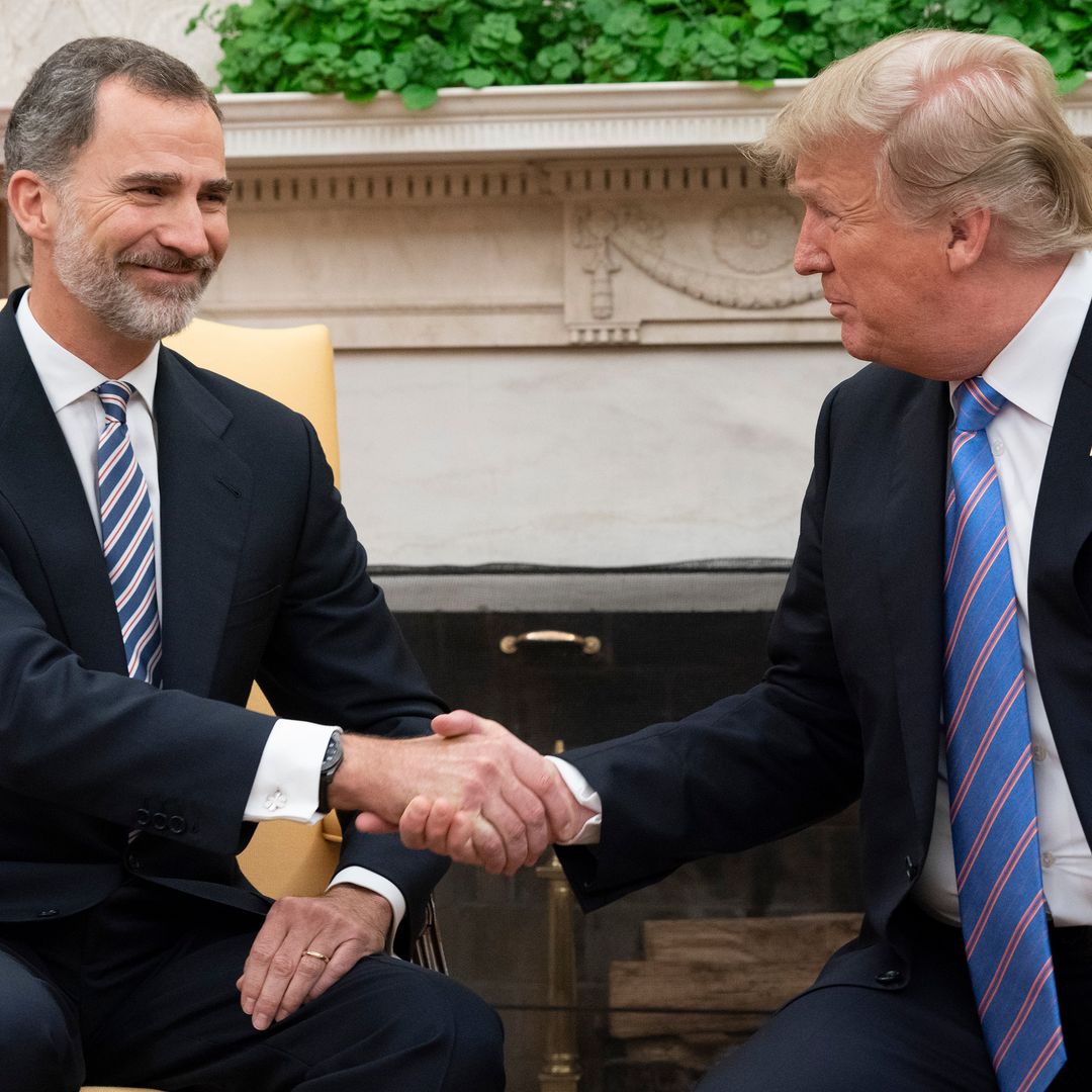 El rey Felipe VI y la reina Letizia envían un menaje solidario a Donald Trump tras atentado