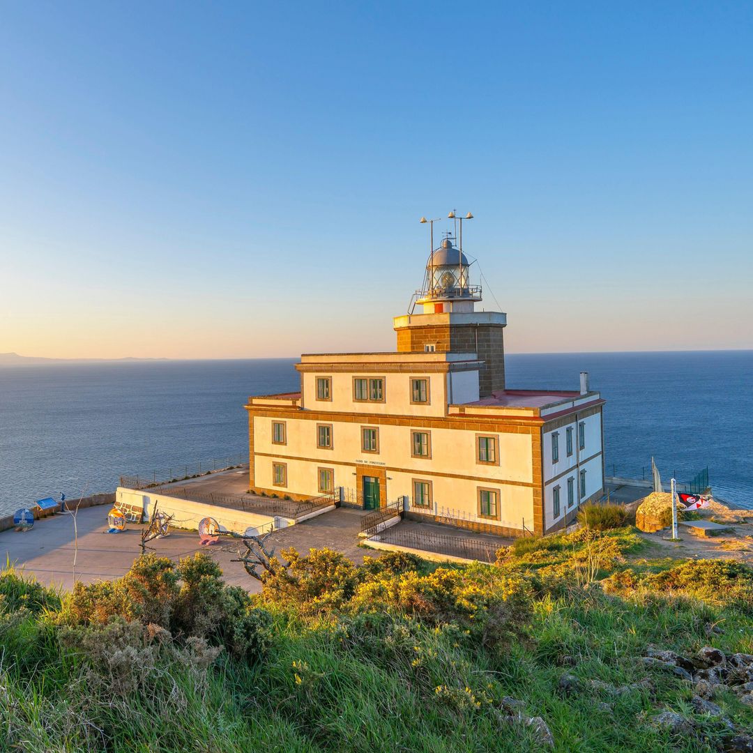 Faro en el cabo Finisterre, A Coruña