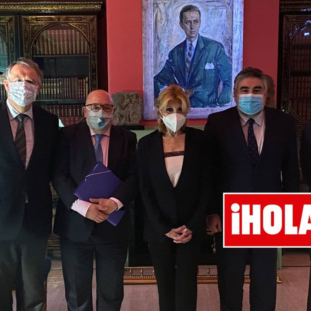 La baronesa Thyssen, las claves de un acuerdo histórico y una imagen para la posteridad