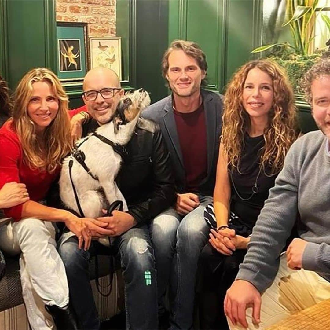 Elsa Pataky se reencuentra con sus compañeros de 'Al salir de clase'