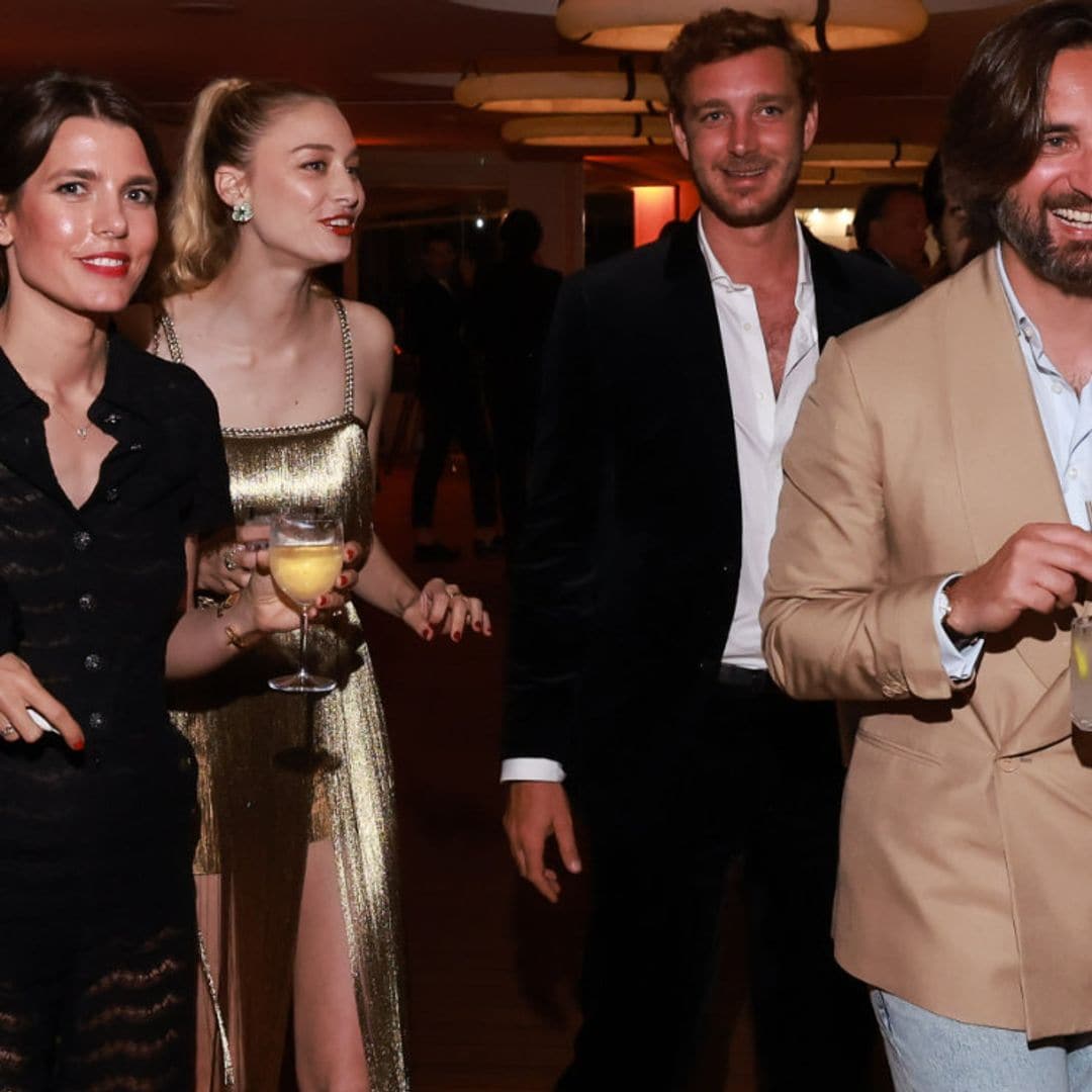 Carlota Casiraghi y Beatrice Borromeo, con sus maridos, disfrutan de una de las fiestas más exclusivas de Cannes