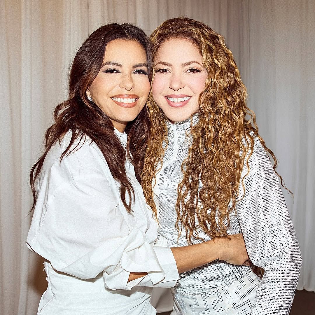 El emotivo reencuentro de Shakira y Eva Longoria con promesa incluida: 'La veré con mis hijos'