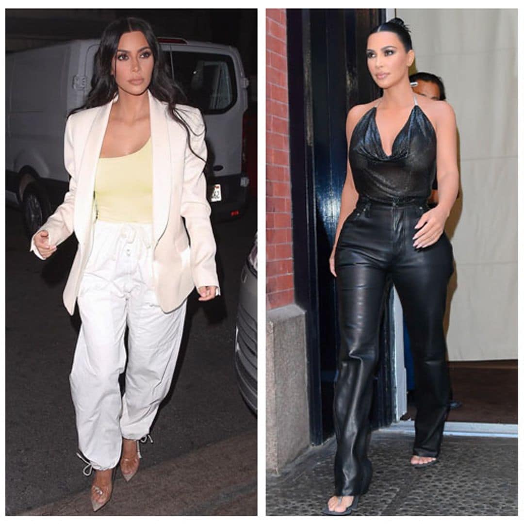 Kim Kardashian nos demuestra que los monocromáticos son perfectos para todo el año