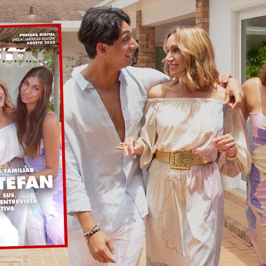 Lili Estefan, en su posado más familiar, nos revela todas sus verdades: su presente amoroso, sus hijos y el futuro de su carrera en la TV