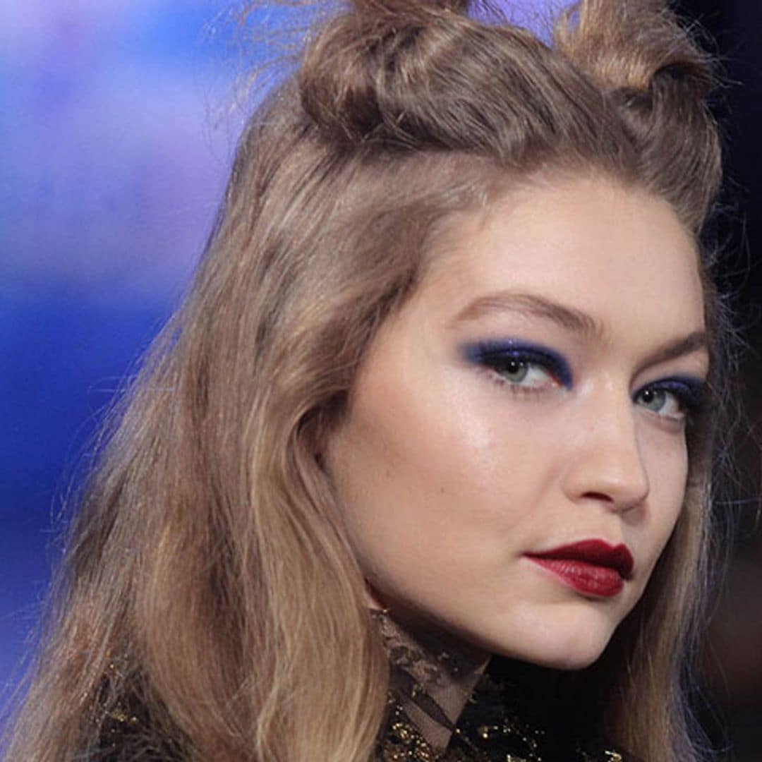 Gigi Hadid enamora en la red con un maquillaje ‘arcoíris’