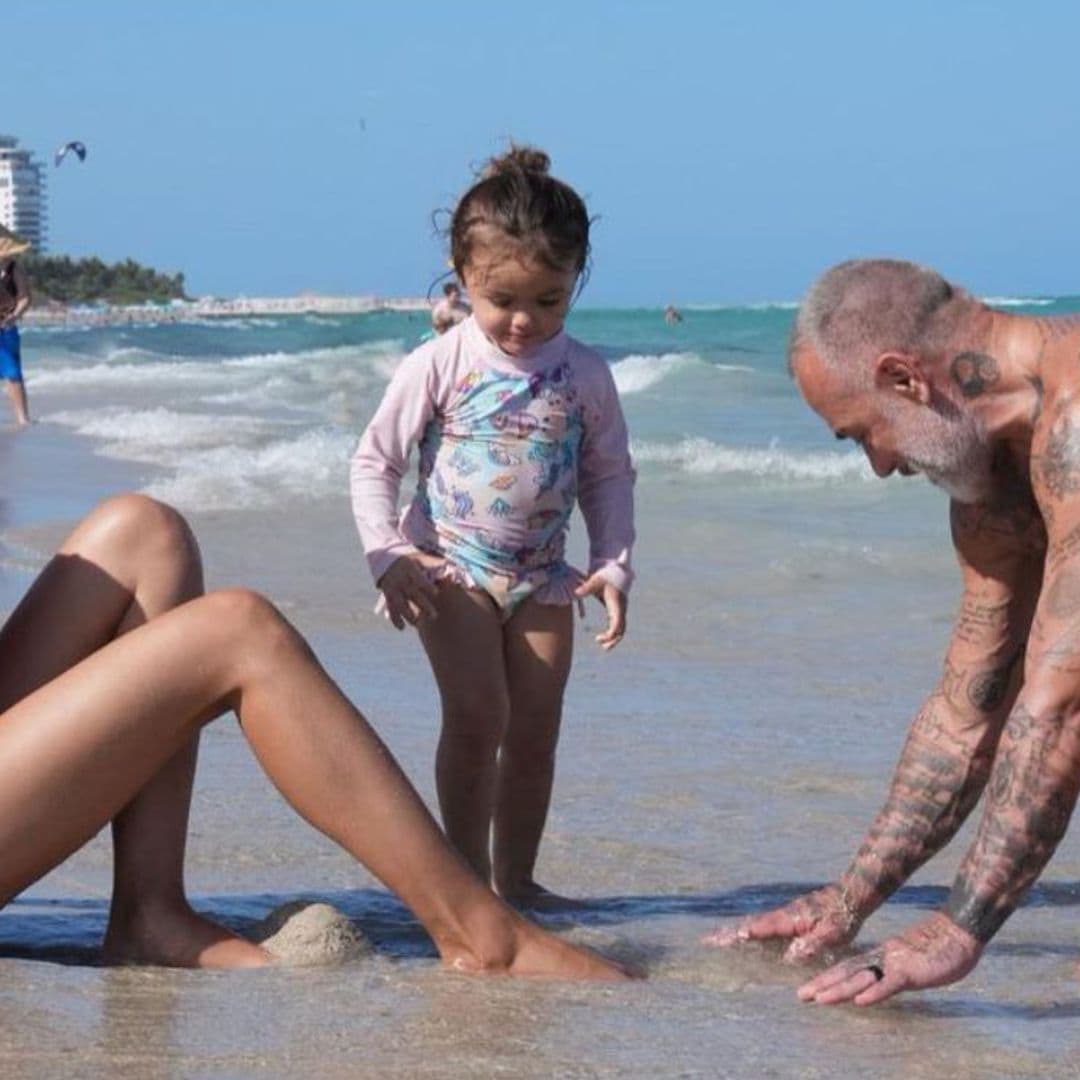 ¡Qué mayor! Gianluca Vacchi y Sharon Fonseca muestran cómo ha crecido su hija rescatando sus mejores momentos