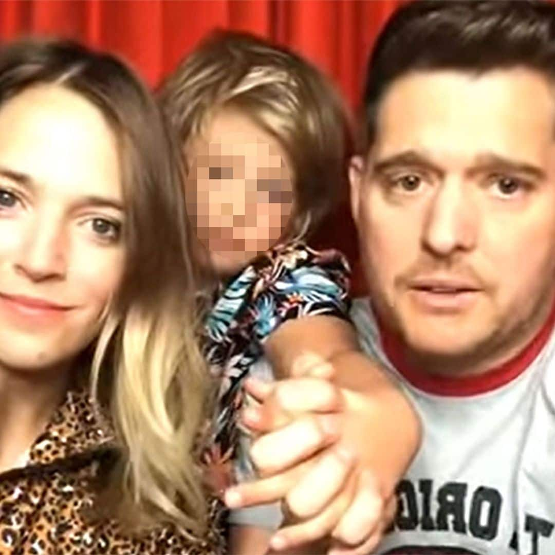 La primera y adorable aparición del hijo de Michael Bublé tras vencer a la enfermedad