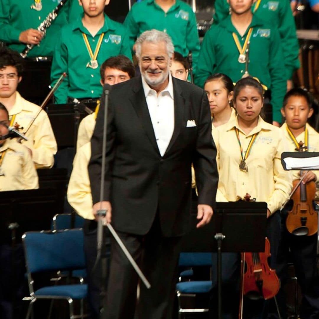 Christiane Magnani, Marie Thérèse Arango y Carla Alemán, presentes en la gran noche de Plácido Domingo en Acapulco