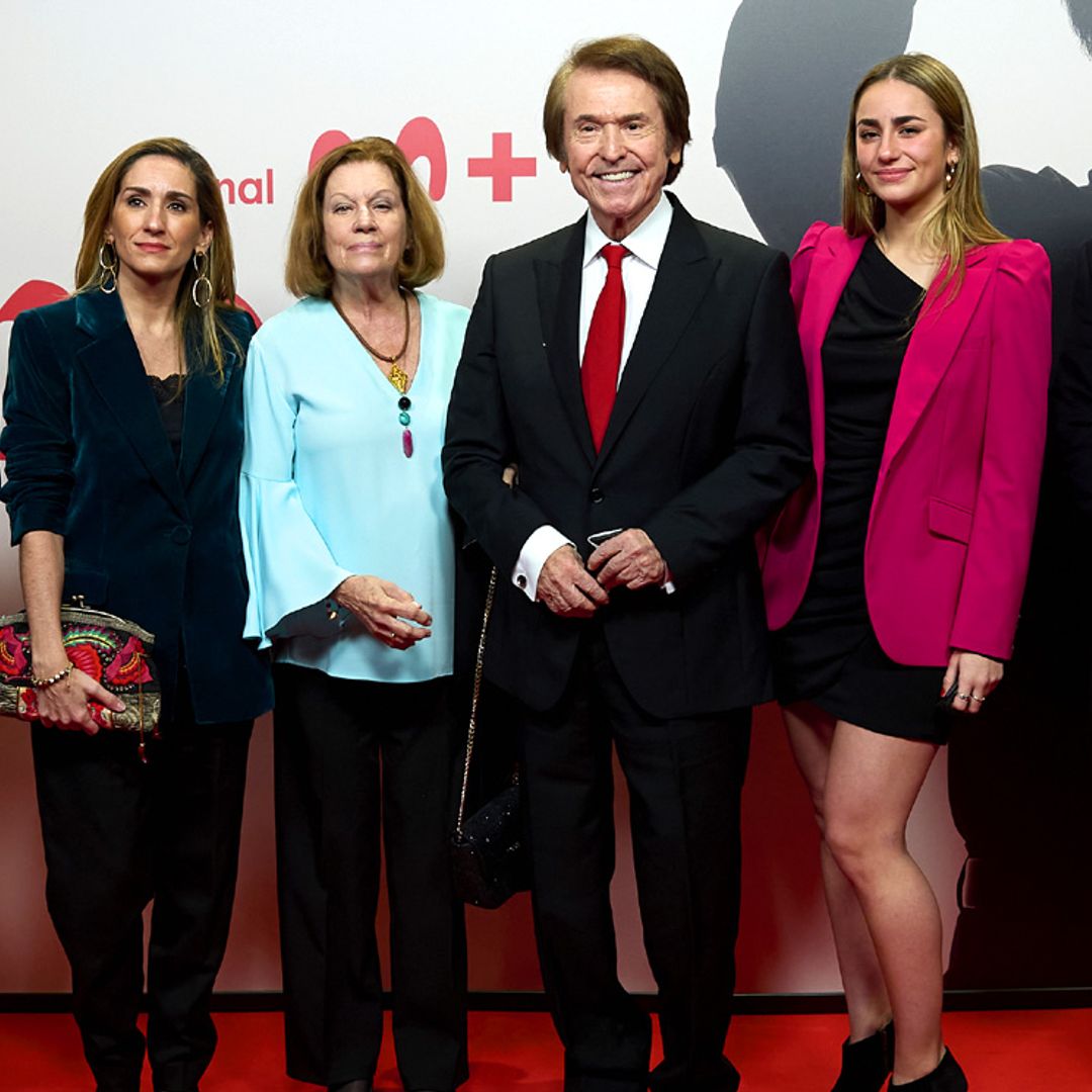 El lado más personal de Raphael, de sus 50 años casado con Natalia Figueroa a sus tres hijos y ocho nietos