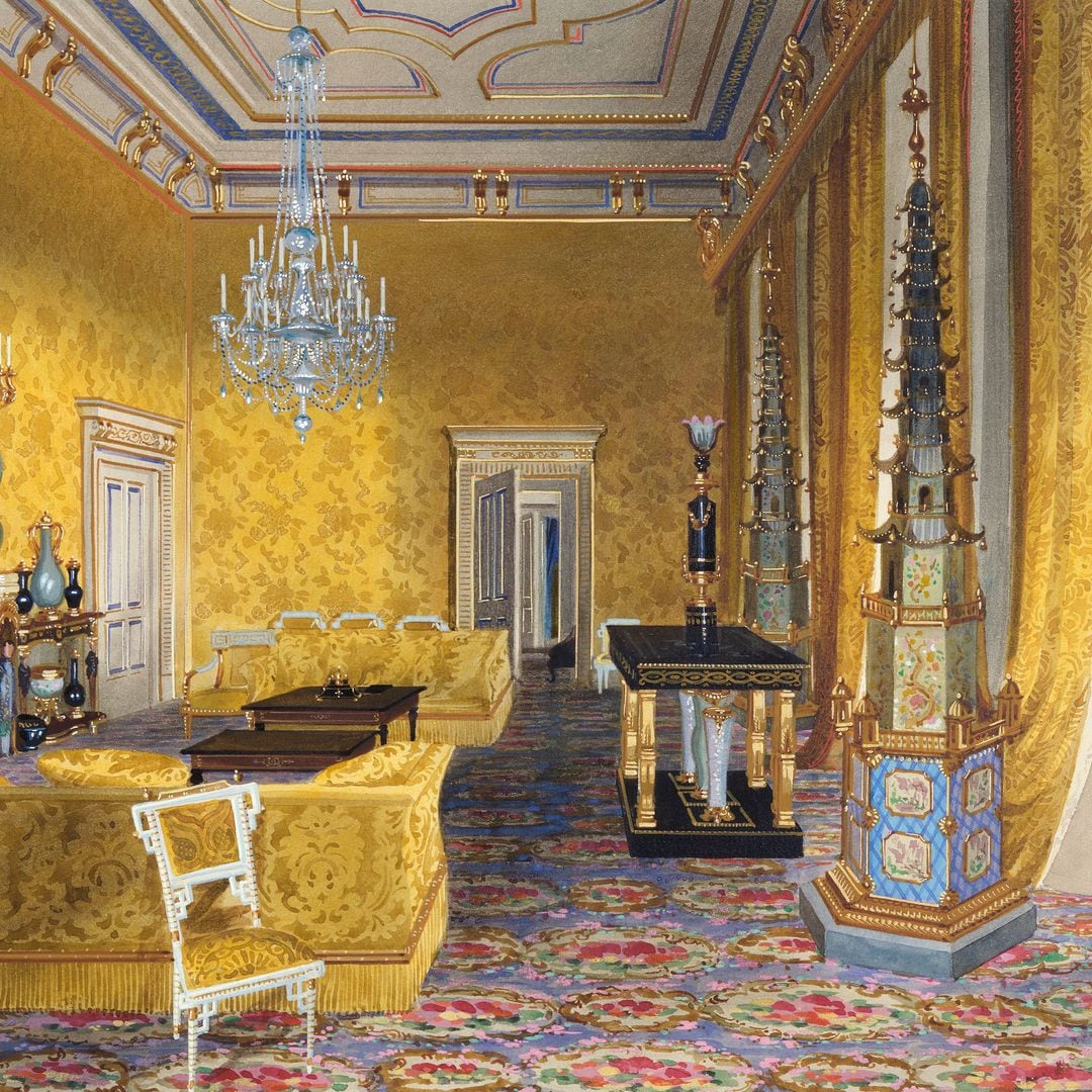 Ala este del Palacio de Buckingham, habitación Amarilla, Londres