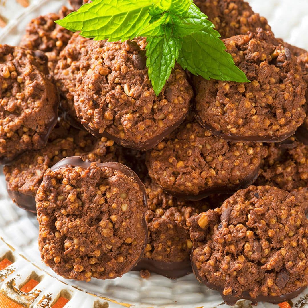 Galletas de quinoa y chocolate