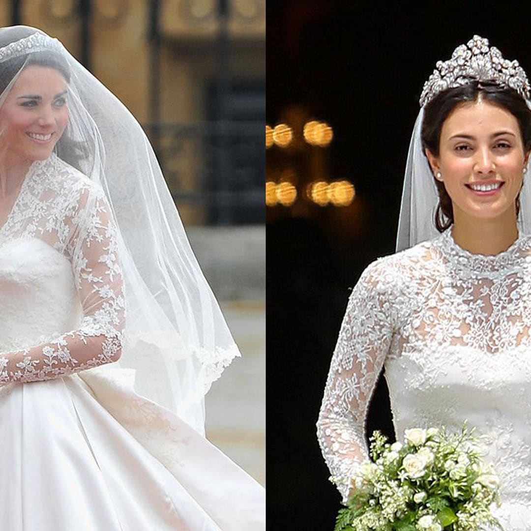 De Sassa de Osma a Kate Middleton: otras novias que también se inspiraron en Grace Kelly antes que Tamara