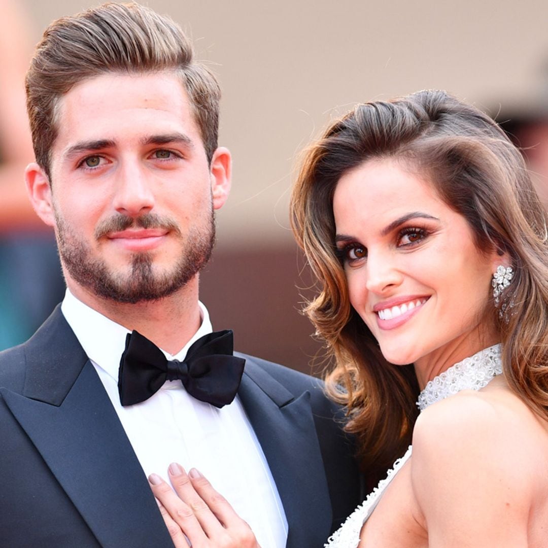 La romántica videollamada de Izabel Goulart y Kevin Trapp para celebrar un día clave en su relación