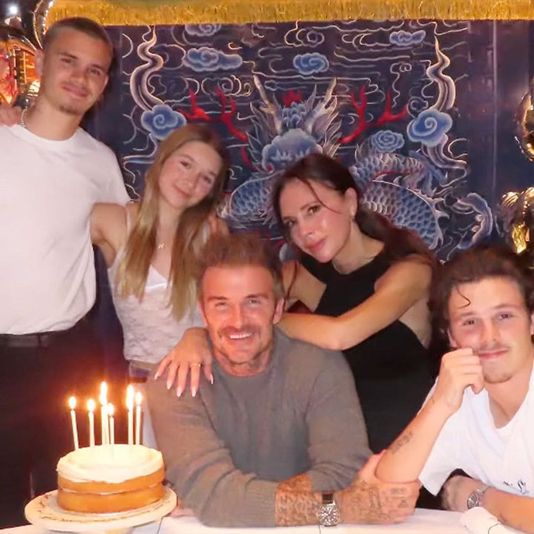 Así ha celebrado David Beckham su 49 cumpleaños: en una fiesta rodeado de familia... y con una ausencia