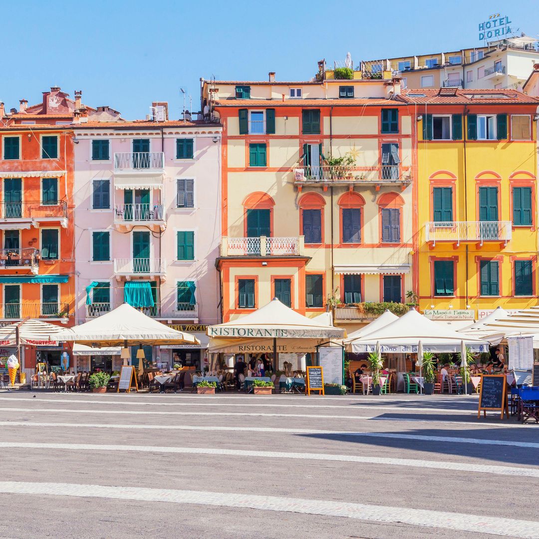 Casco histórico de Lerici, La Spezia, Liguria, Italia