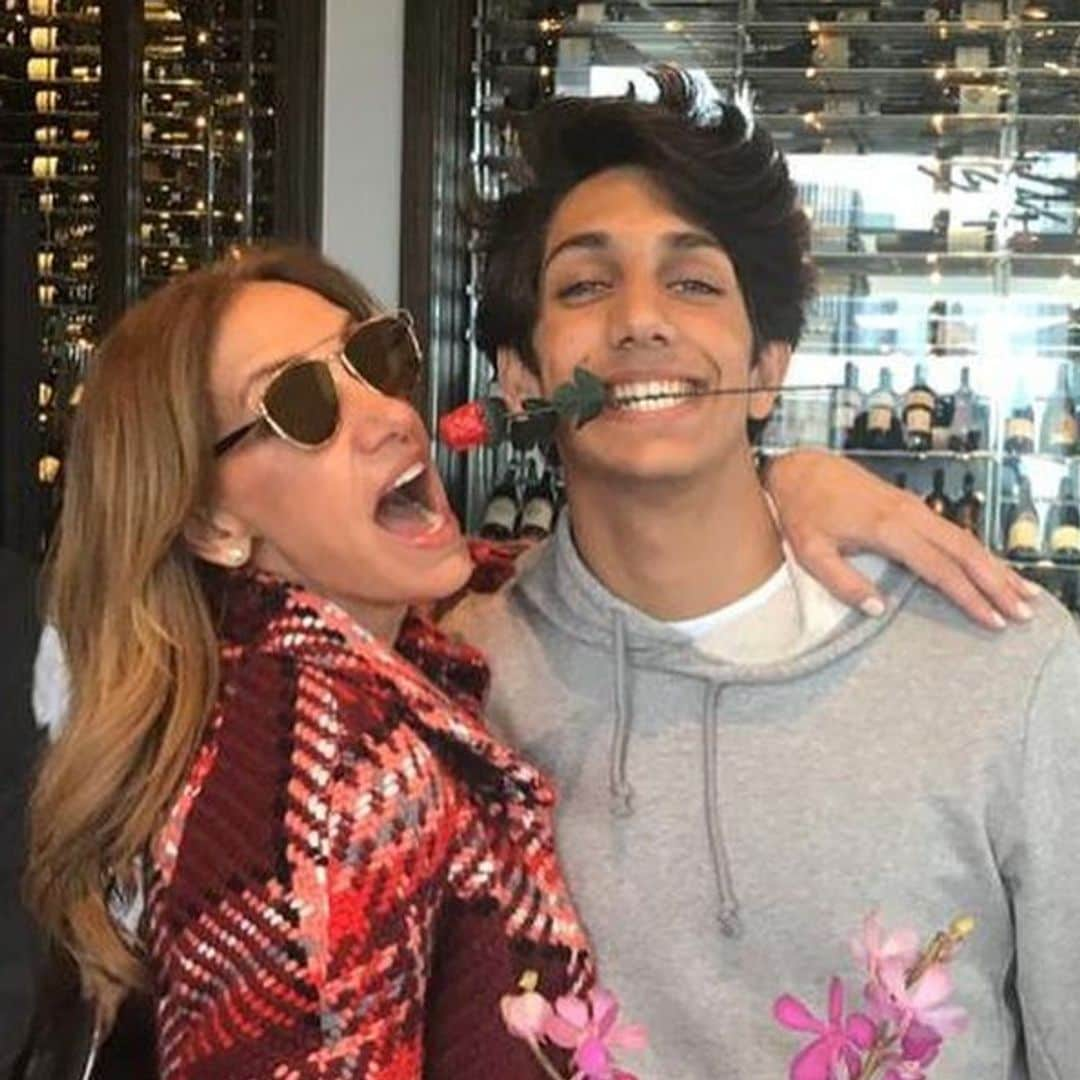 Lili Estefan sorprende a su hijo, Lorenzo, con un festejo por sus 25 años