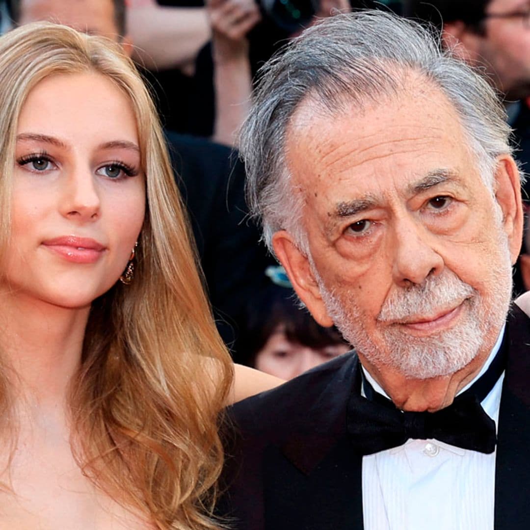 La hija de Sofia Coppola, de 17 años, acompaña a su abuelo en Cannes