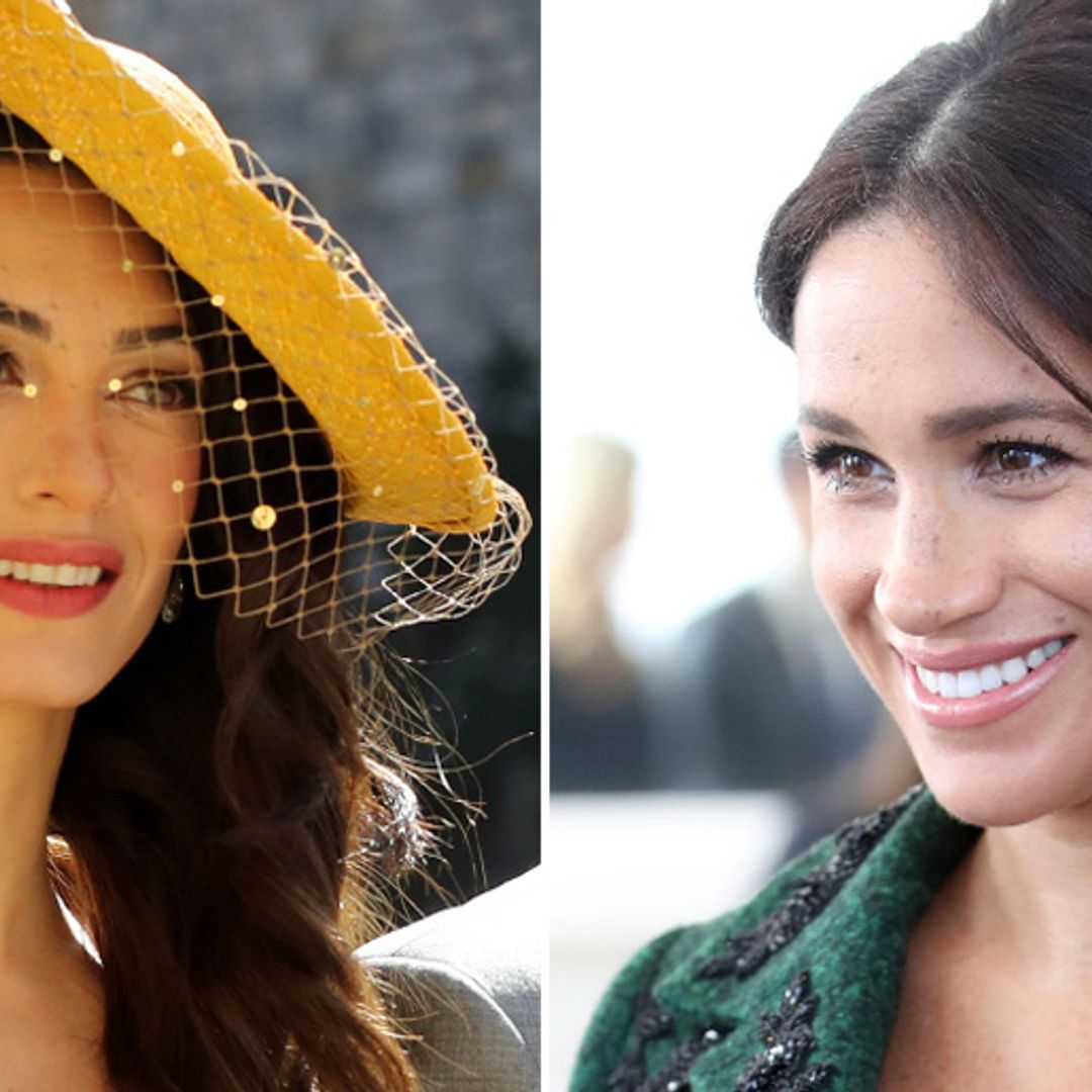 Esta es la forma en la que Amal Clooney ha ayudado a Meghan Markle en su embarazo