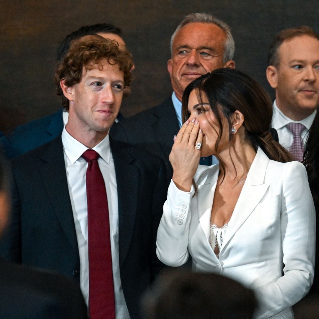 ¿Qué ocurrió entre Mark Zuckerberg y Lauren Sánchez, prometida de Jeff Bezos, en la investidura de Trump?