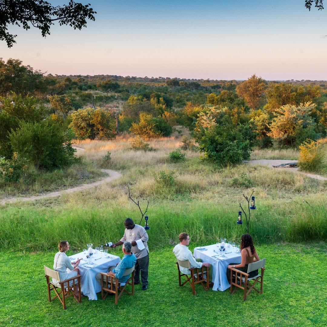 El Parque Nacional Kruger desde la reserva privada preferida de las familias reales