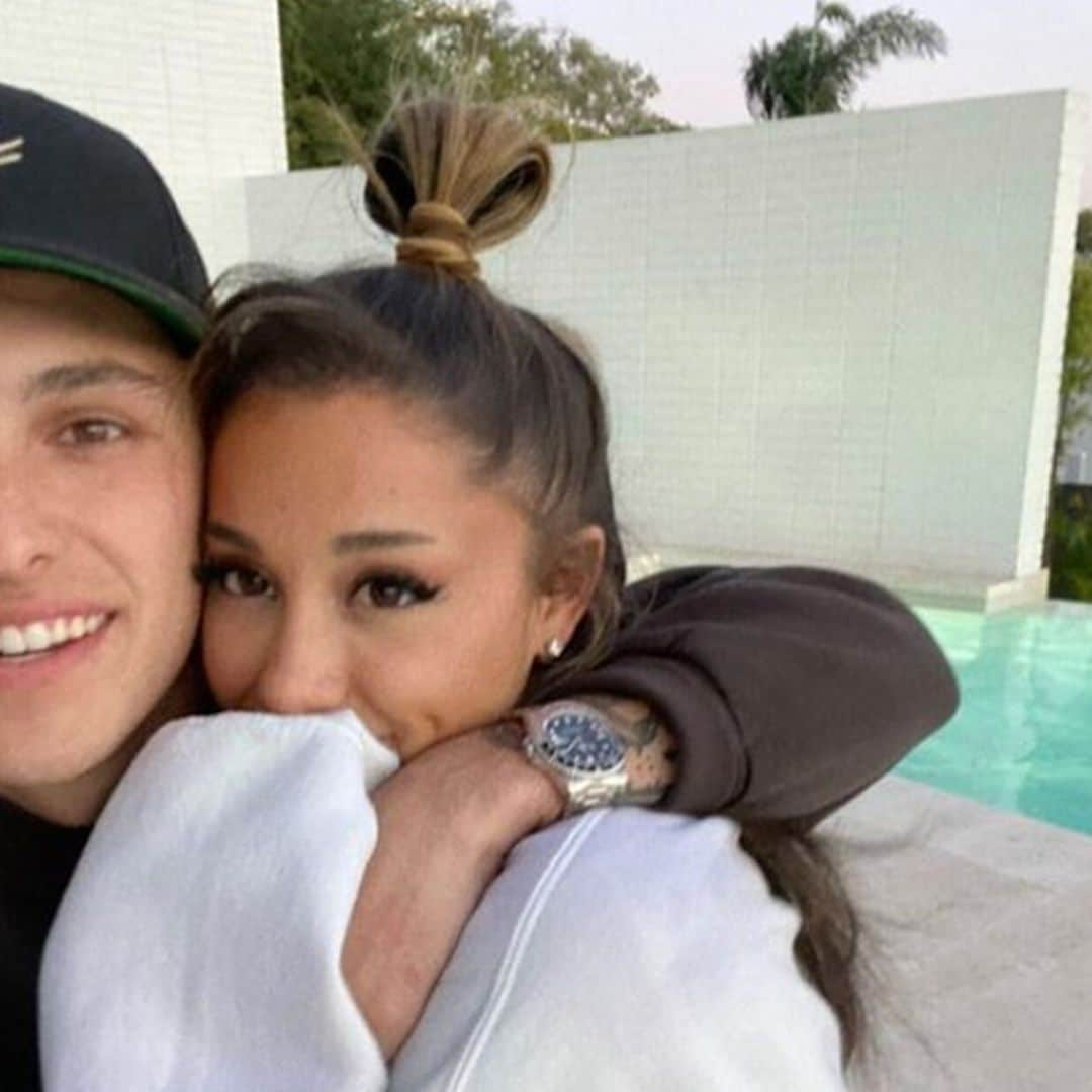 Ariana Grande y Dalton Gómez, así fue su íntima boda