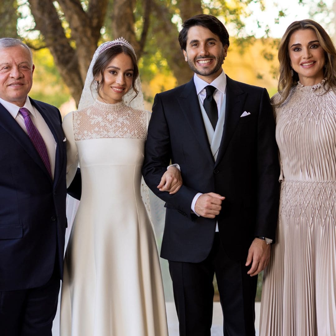 Todas las fotos oficiales de la boda de la princesa Iman, hija de Abdalá y Rania de Jordania