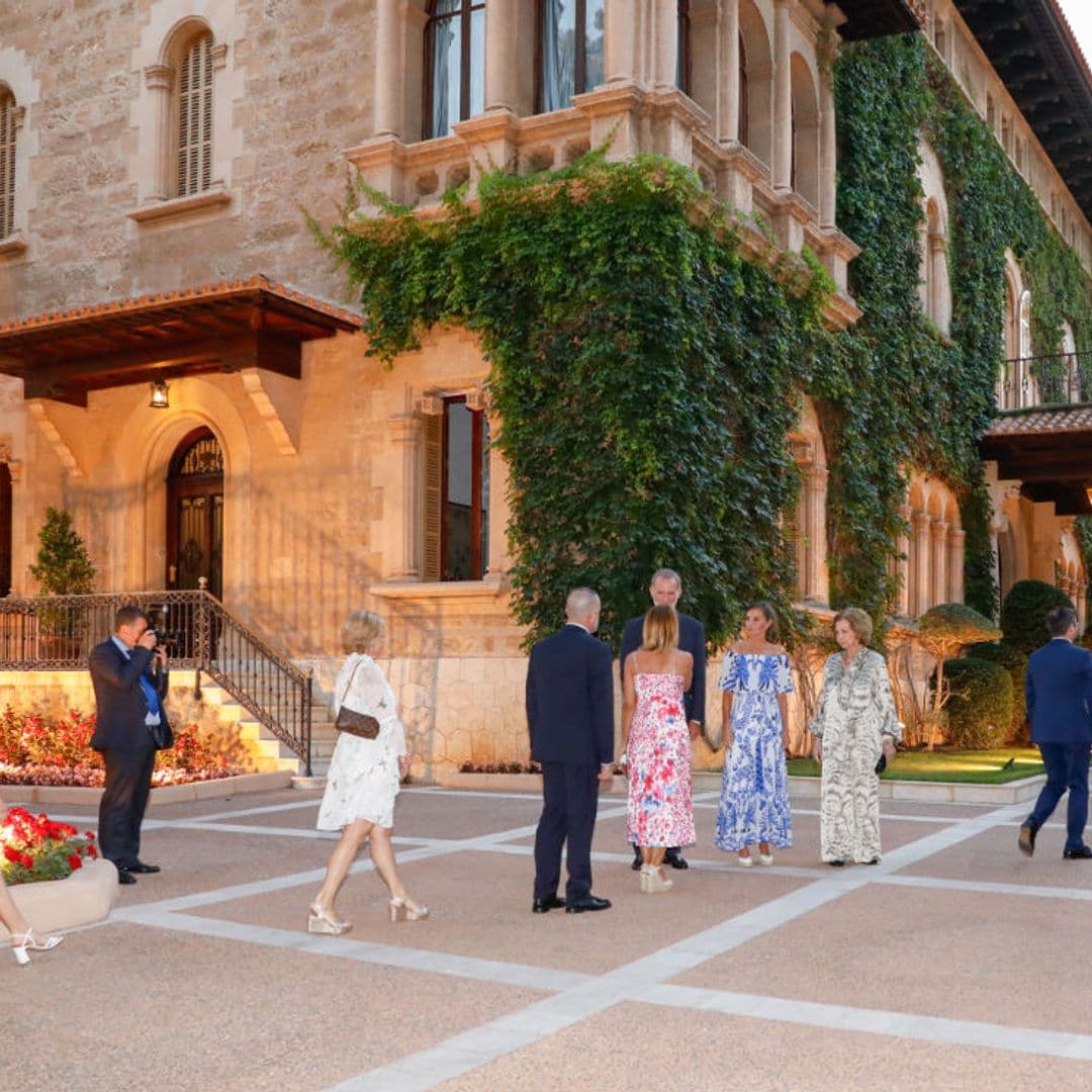 El menú completo que Maca y Daniel de Castro ofrecieron en la recepción de Marivent