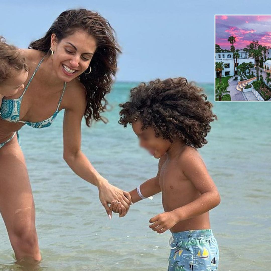 Así es el lujoso hotel de Túnez en el que Hiba Abouk se refugia con sus hijos en su primer verano separada