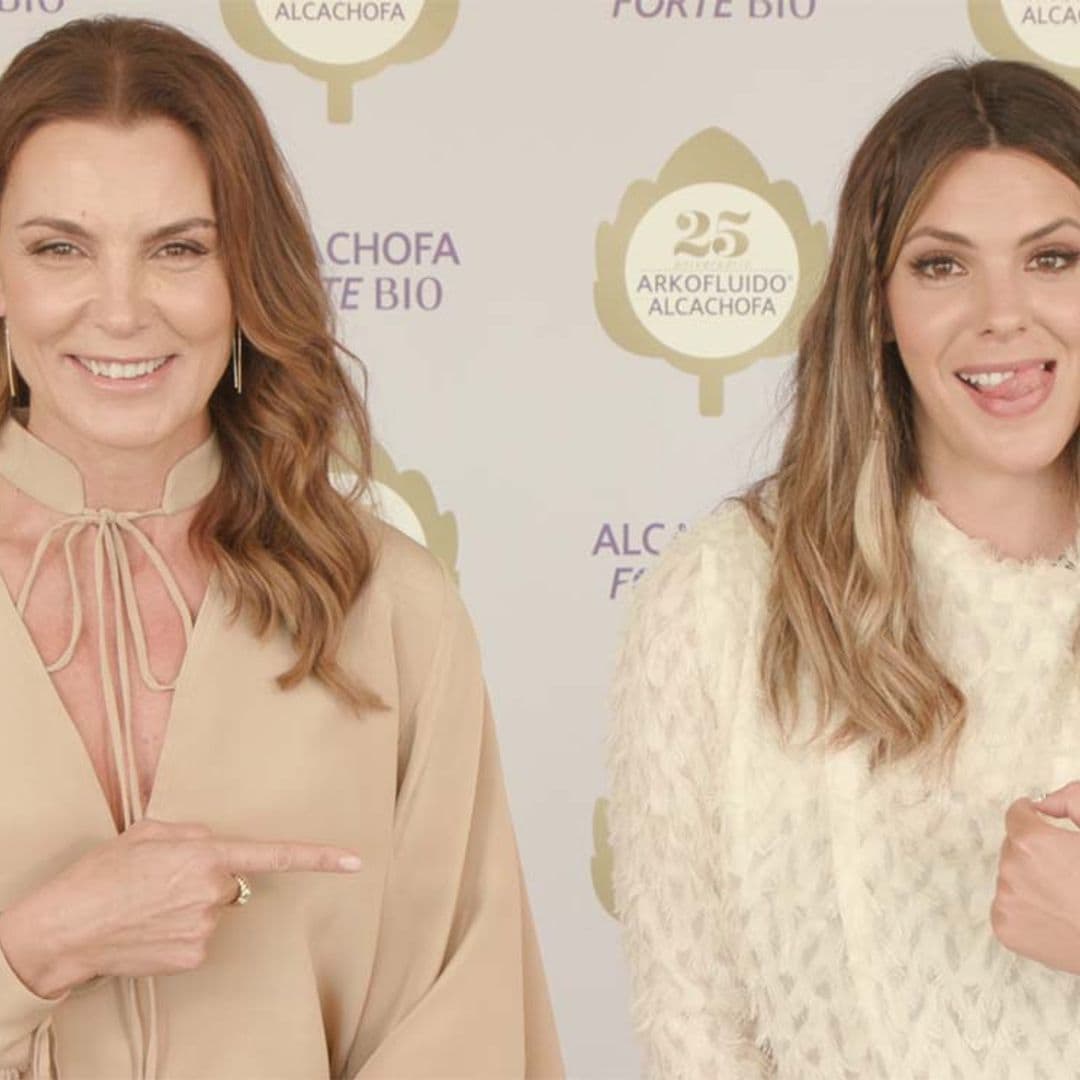 ¿Quién gasta más dinero en ropa?, ¿quién es más maniática?...  Mar Flores y Laura M. Flores se someten al test de complicidad de ¡HOLA!