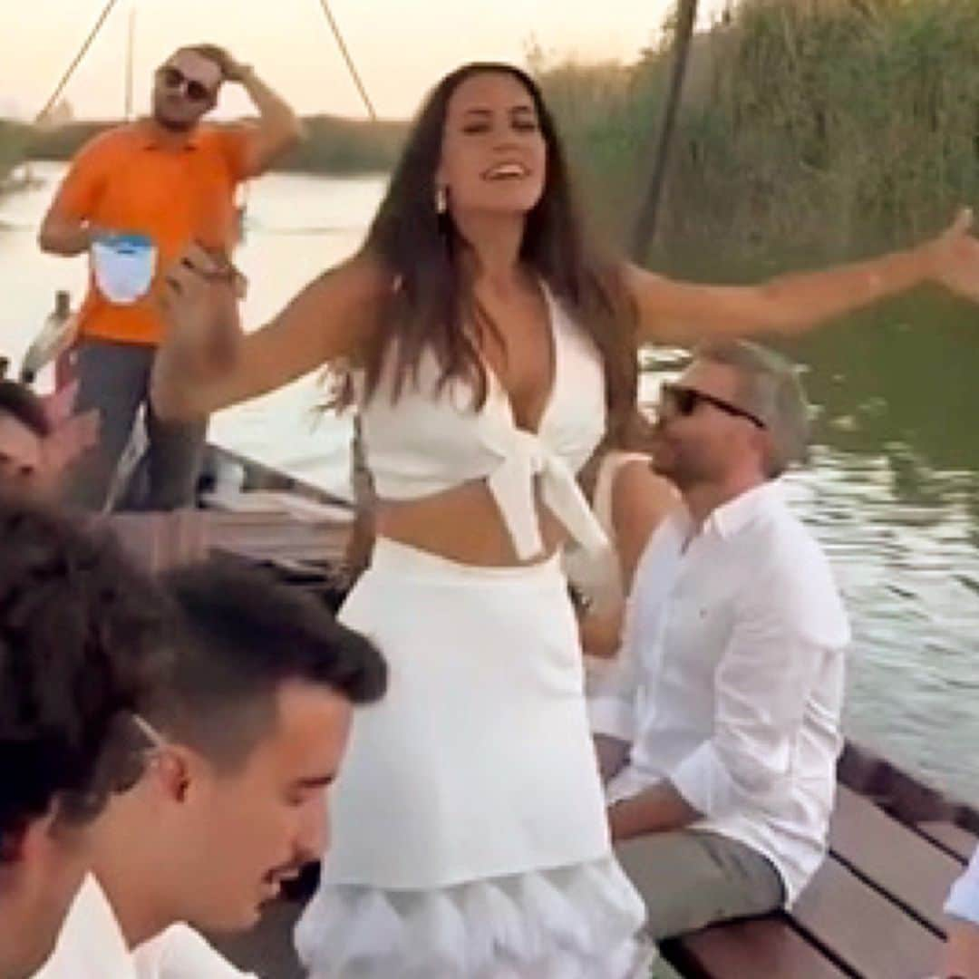 ¡En altamar y sin la presencia del novio! La espectacular fiesta preboda de la periodista Marina Valdés