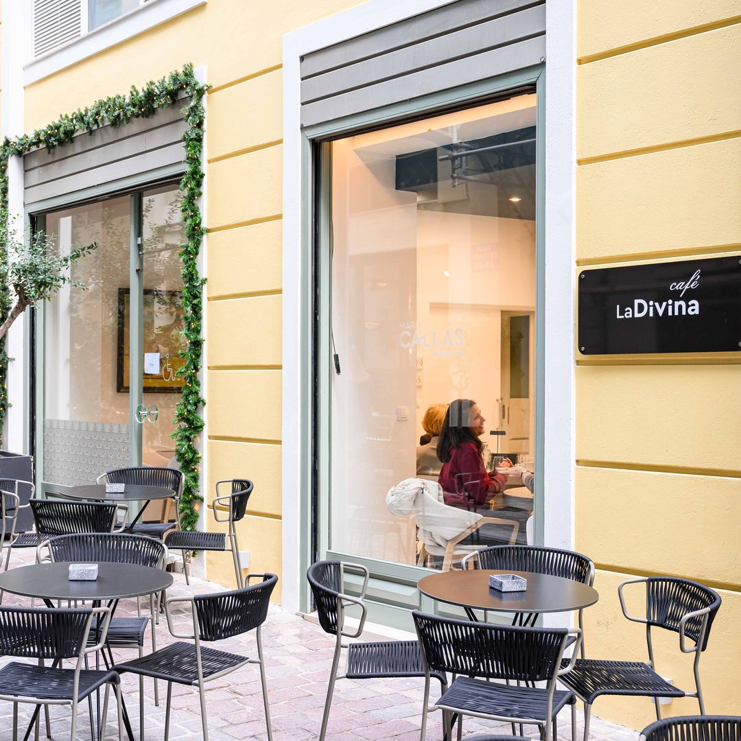 Café La Divina, en el Museo Maria Callas de Atenas