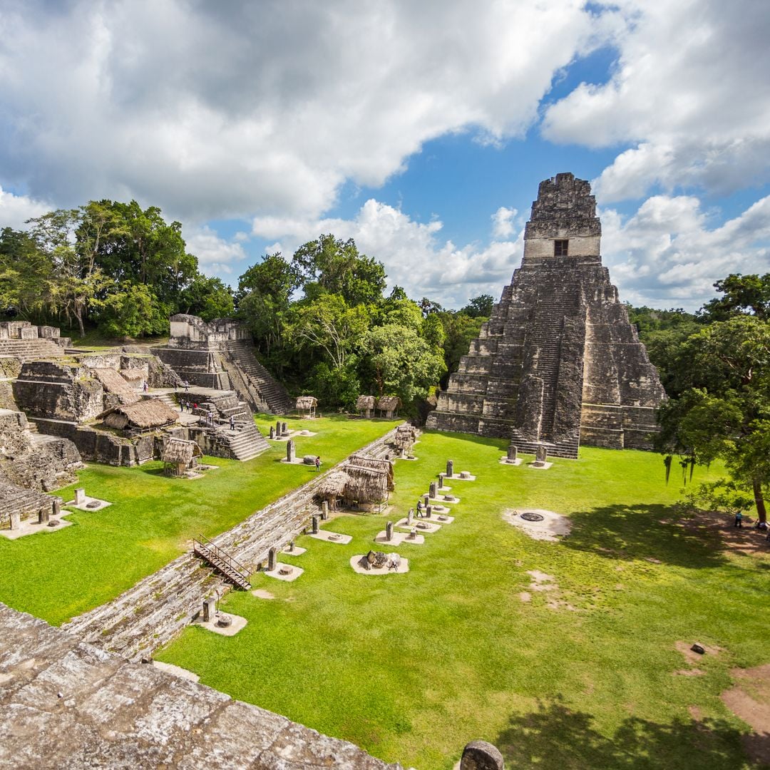 Ruinas mayas, Parque Nacional Tikal, Guatemala 