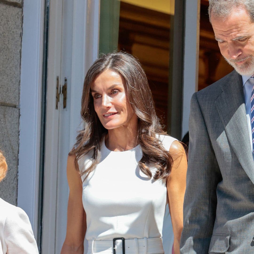 La reina Letizia recupera su vestido ‘Dadoria’, un diseño internacional que tiene anécdota