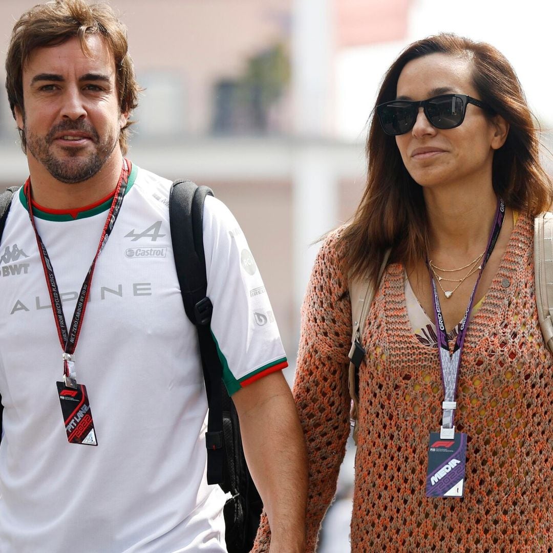 Fernando Alonso anuncia su separación de Andrea Schlager